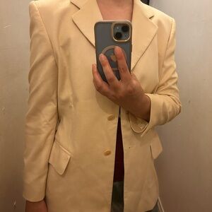 Escada Cream Blazer